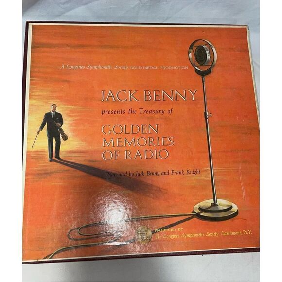 Jack Benny presents the Golden Memories of Radio 6 Vinyl Records - Picture 1 of 16